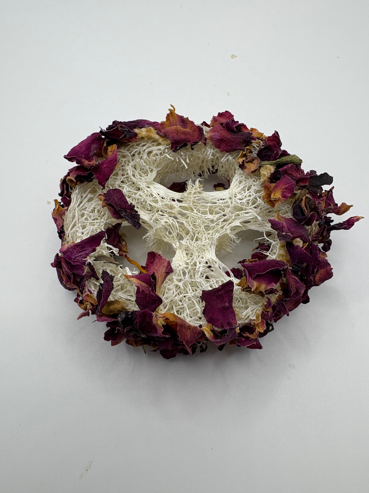Rose Petal Loofah