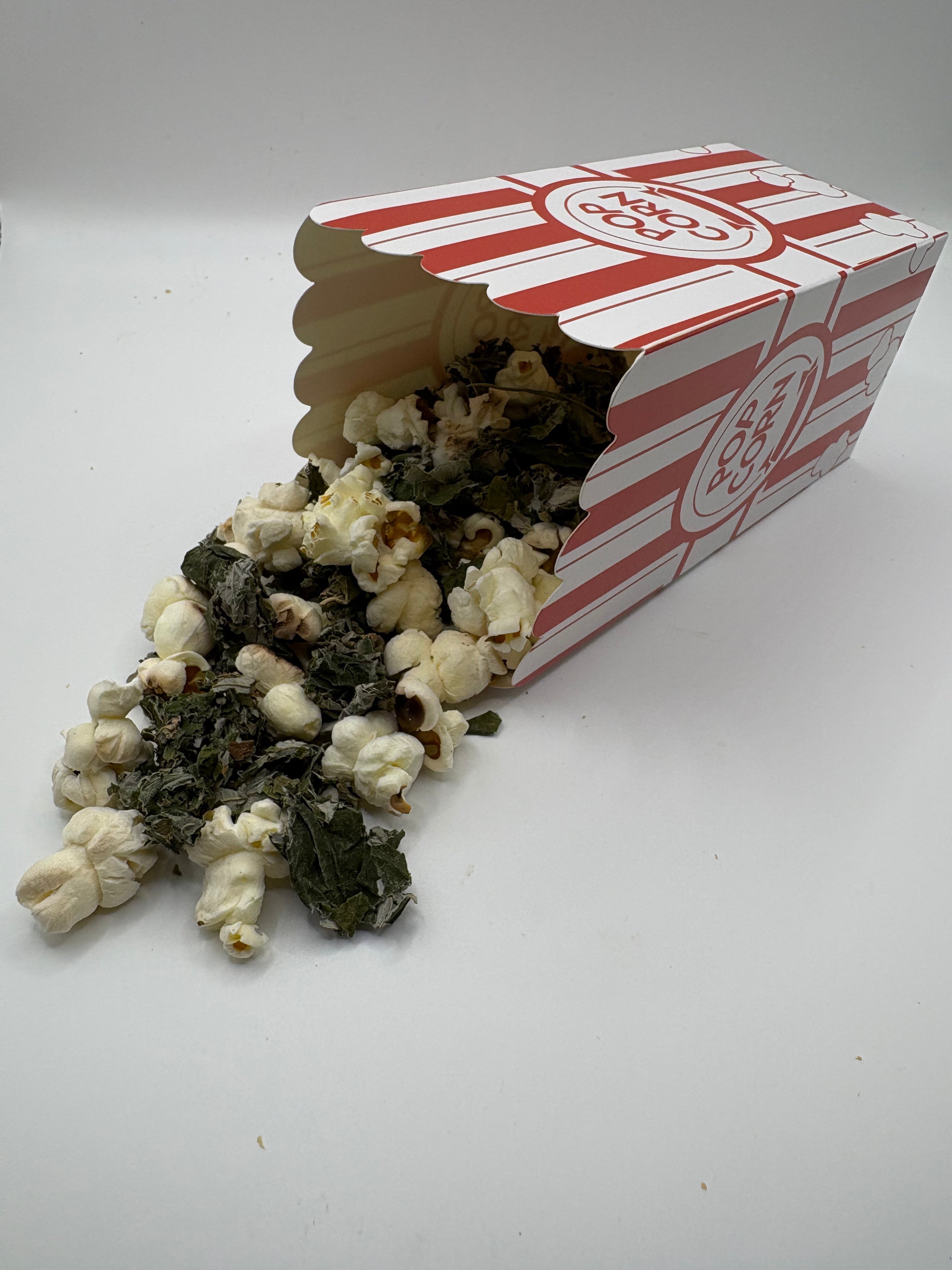 Raspberry Leaf & Popcorn Mix